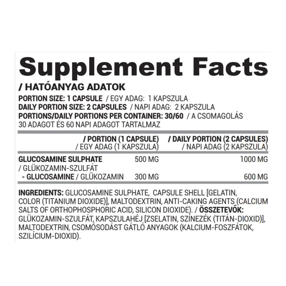 Nutriversum VITA GLUCOSAMINE, Capsules Nutriversum