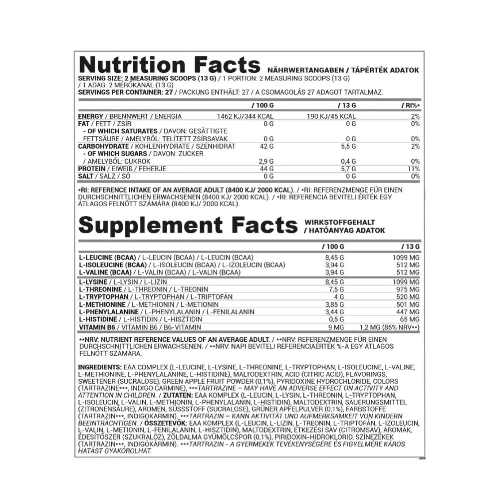 Nutriversum EAA, Powder Nutriversum