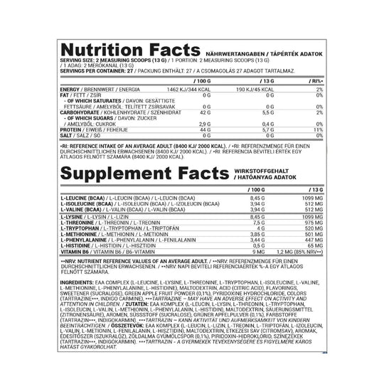 Nutriversum EAA, Powder Nutriversum